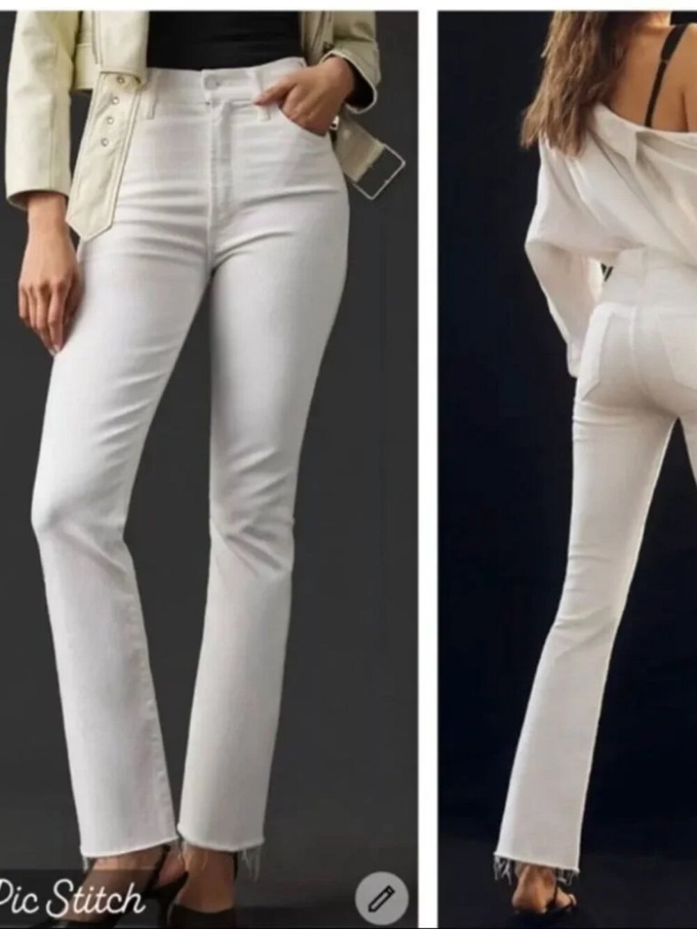 NEW! MOTHER DENIM MID RISE DAZZLER ANKLE FRAY JEANS FAIREST OF THEM ALL sz 24